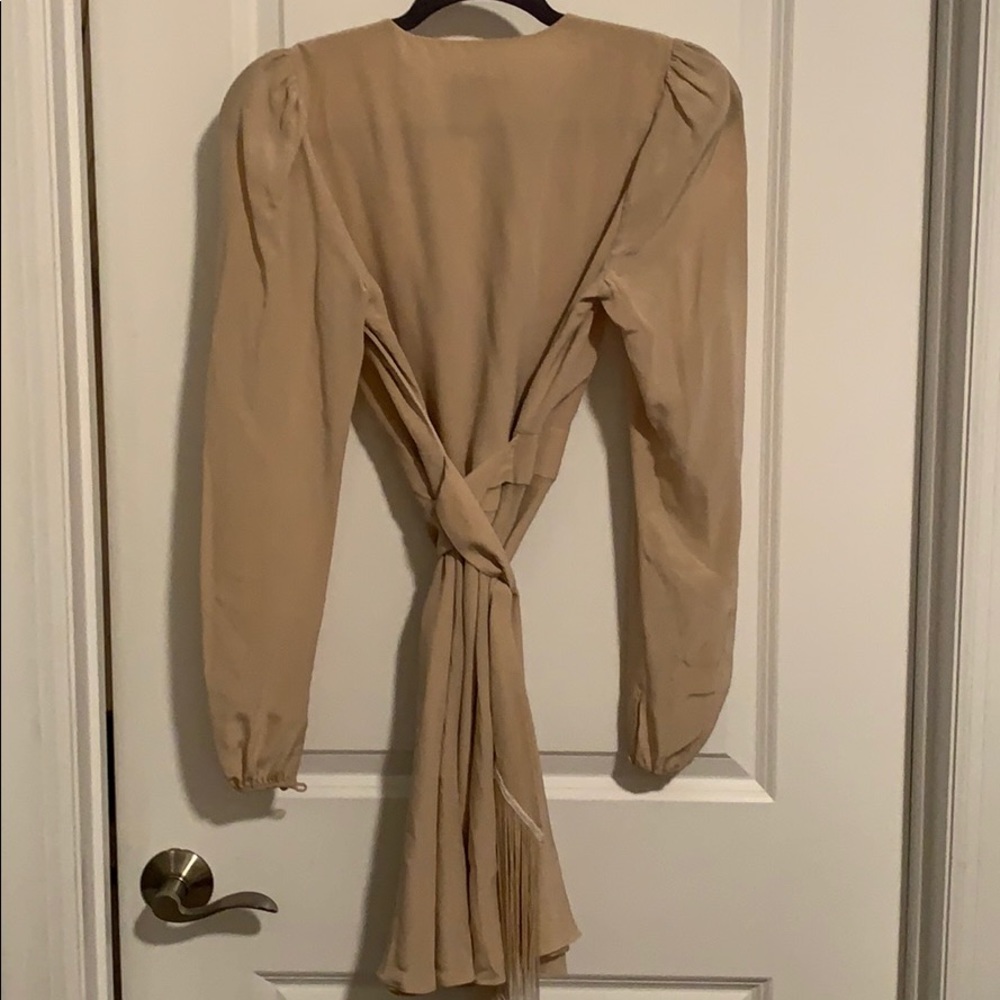 Carmella nude Michelli low cut dress - Picture 12 of 12